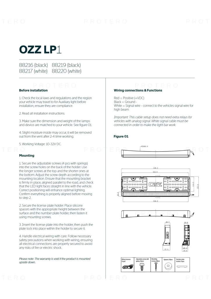 OZZ LP1 White